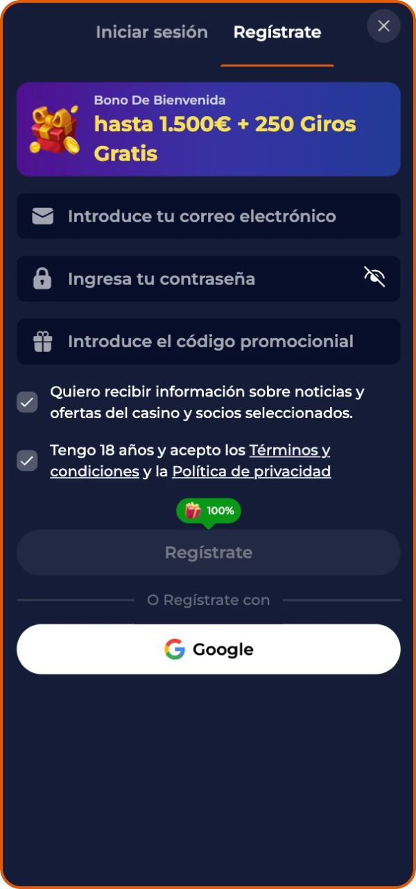 Regístrate en el casino online Nine Casino y obtén tu bono de bienvenida.