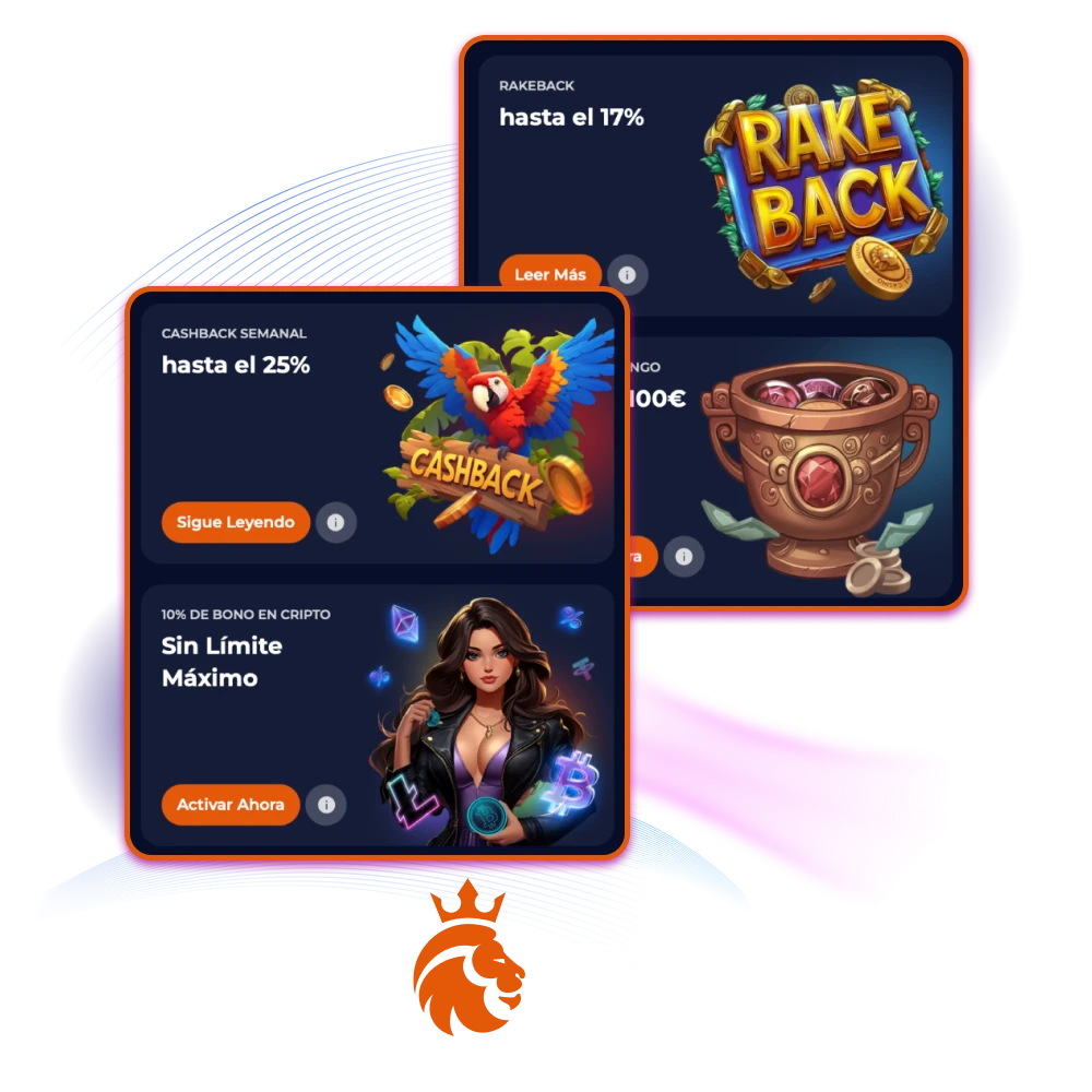 Visita el sitio web del casino en línea Nine Casino y elige el bono que más te convenga.