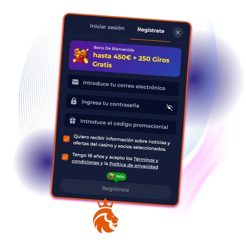 Regístrese en el casino en línea Nine Casino y obtenga acceso completo a todos los juegos.