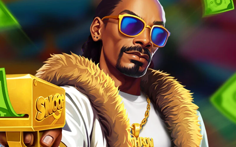 Prueba tu suerte en el juego Snoop Dogg Dollars en el casino en línea Nine Casino.